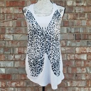 Wet Seal Butterfly Tank Top